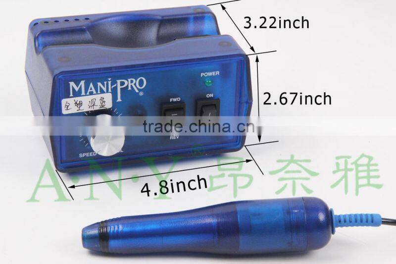 Professional Electric Portable Nail Drill Bits Handpiece Machine 20000rpm