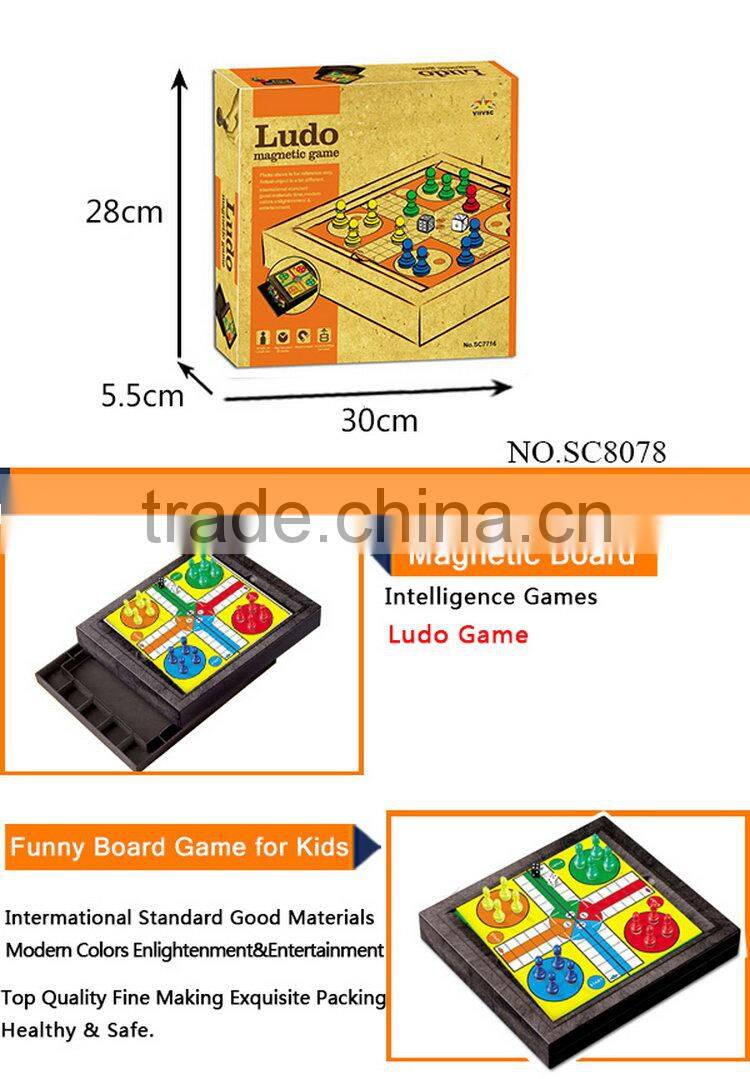Best selling fine quality educational ludo board game wholesale