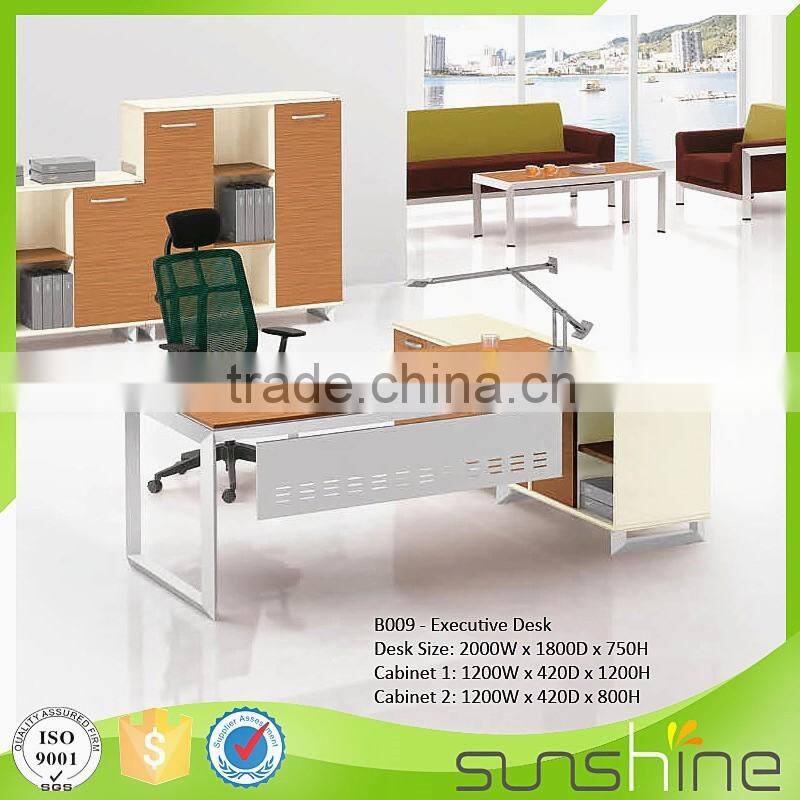 2016 BA-MED05 Best Selling Top Quality Office Furniture/Division Head Office-Middle Executive Desk