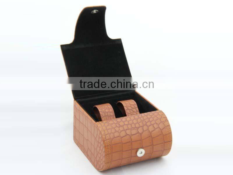 High End Leather Watch Box ,Leather Gift Box For Watch Packaging(SJ_60010-2)