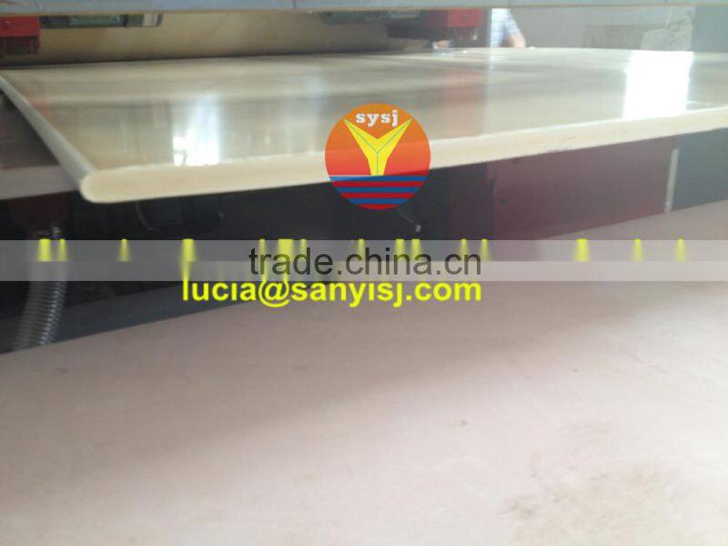 CE & ISO9001 Certified PVC Furniture Board Production Line/SIEMENS Strategic Partner