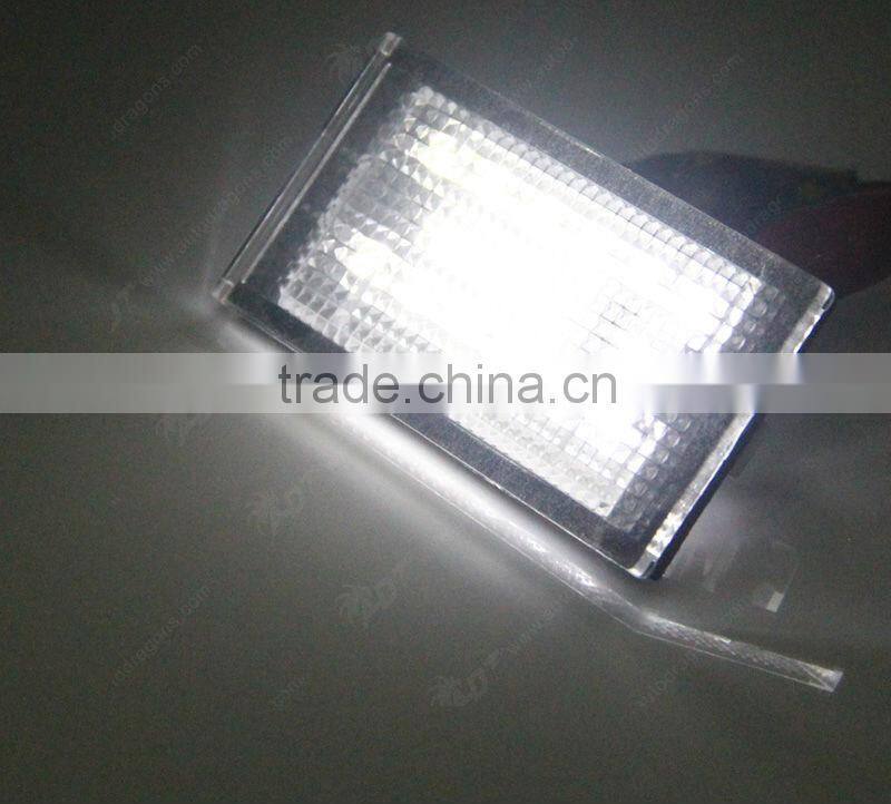 Resistor built in led license Plate Light For bmw e46 tail lights
