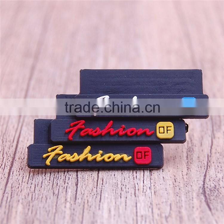 Private main silicone label for mens pretty woman clothing