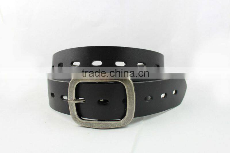 Ever Classic Men's Geniune Leather Belt Veg Tanned Full Grain Leather Belt Waist Belt