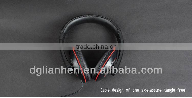 ULDUM High quality stereo over ear wired headphone