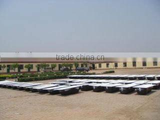 square enamel cast iron shower trays in bathroom
