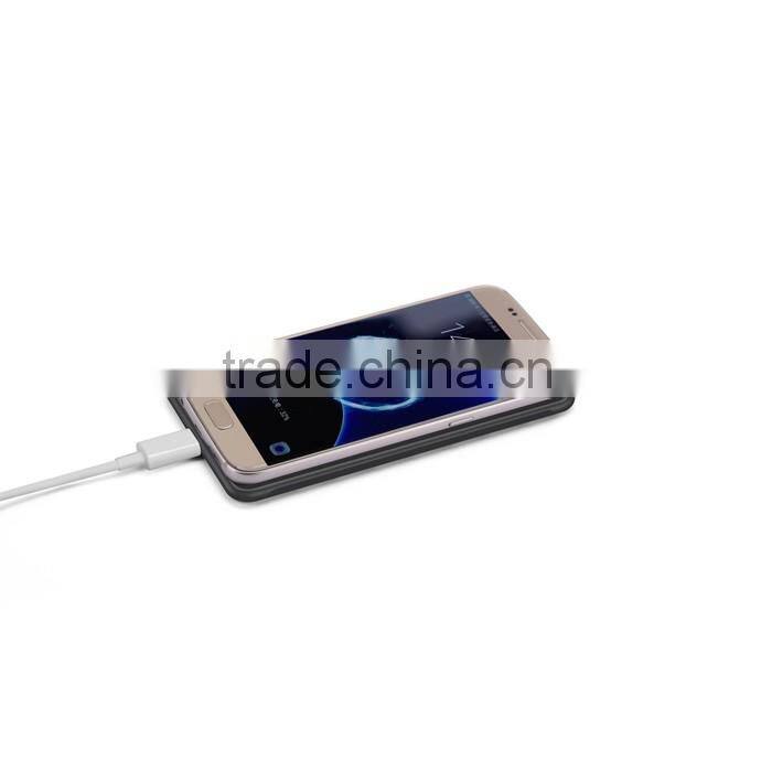 2016 new high efficiency universal qi standard fast wireless phone charger pad for Samsung S7/S7 edge