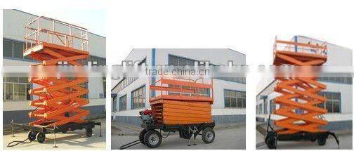 18m Scissor hydraulic mobile lift platform