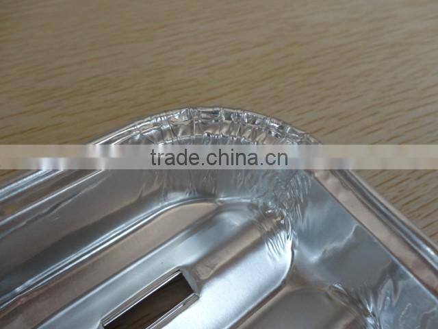 Round aluminium foil BBQ