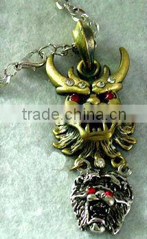 Beautiful Gold Long Chain Pearl Necklace