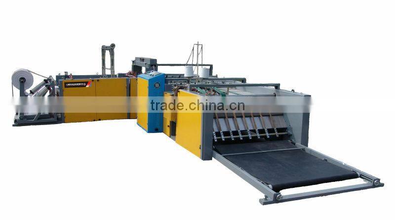 woven bag cutting machine and sewing machine