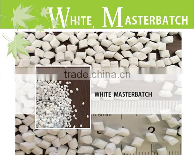 75% Dupont Rutile TiO2 White Masterbatch