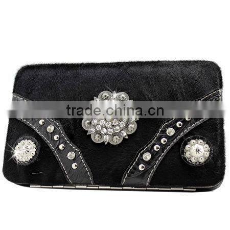Elegant ladies evening shiny clutch bags pu leather