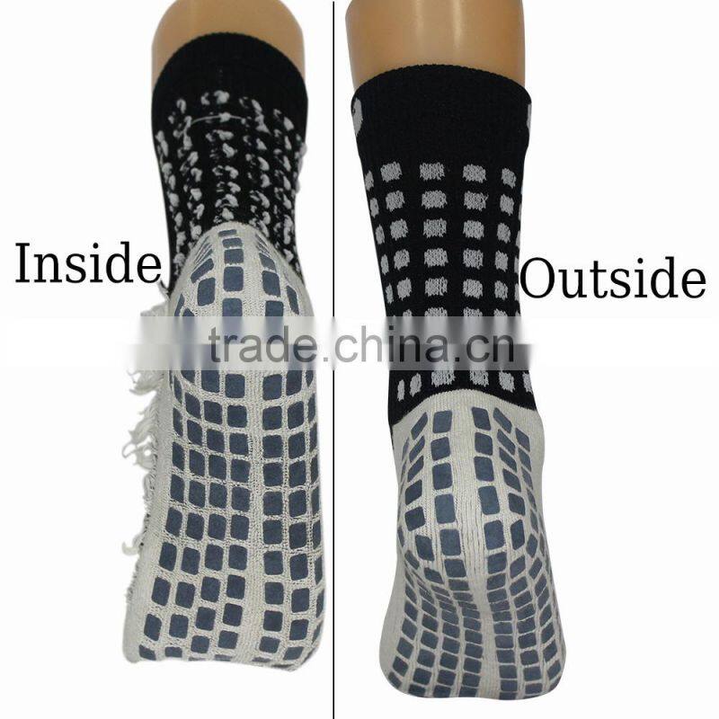 custom non slip socks/custom football socks wholesale