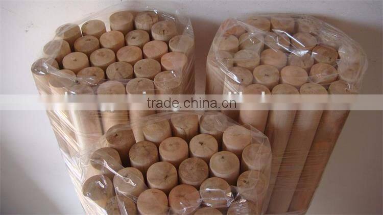Household cleaning tool coated pvc and cap broom handle