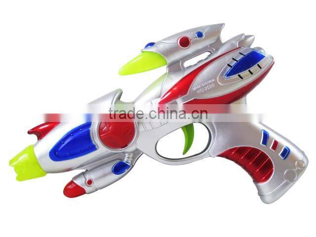 Kids led light toy gun with sound, model #10186597