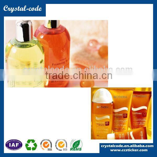 Waterproof transparent self adhesive sticker