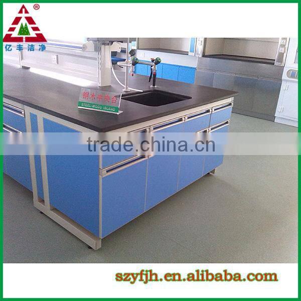 physics lab table island bench