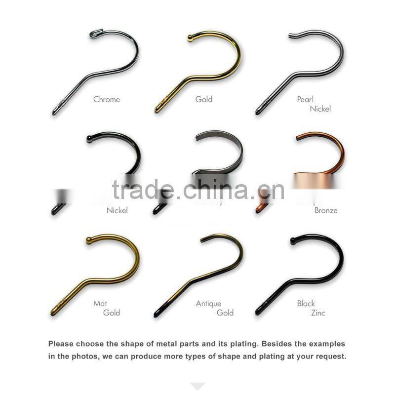 Crystalline Candy Pink Plastic Hanger for Bathroom Accessory