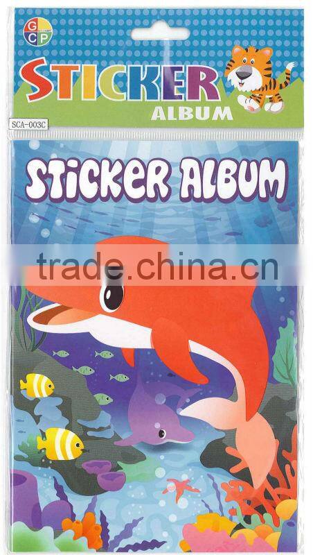 2013 New design sticker book -- Marine Animal