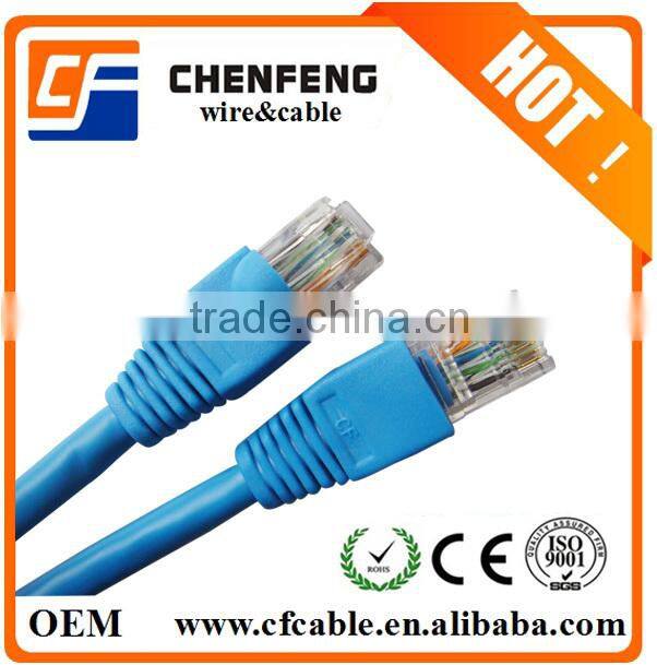 Factory price network cable CAT6 UTP Copper 26AWG Patch Cord