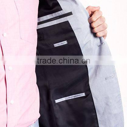 2014 Top Quality 100% wool Light Blue wholesale suits