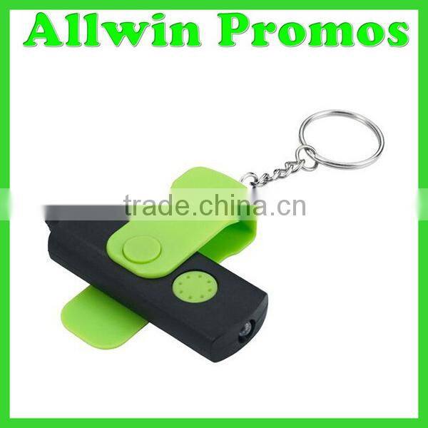 Promotional Whistle Keychain with LED
