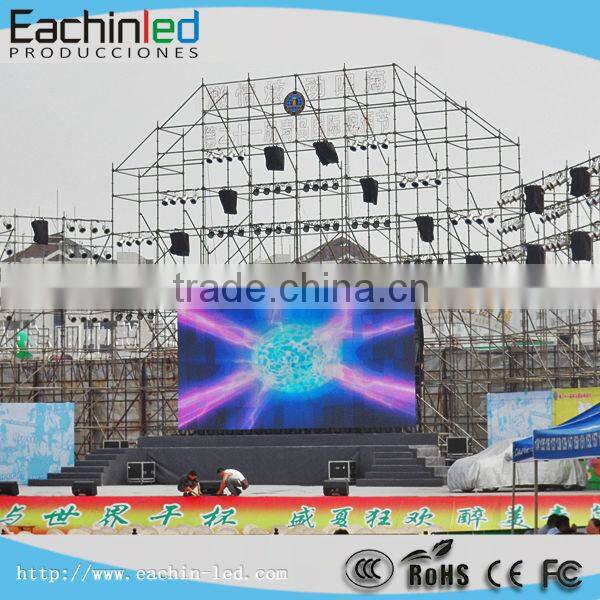 Full Color Video Electronic Outdoor Curtain LED Display P8