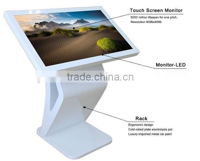 65inch Interactive Information Kiosk for train station