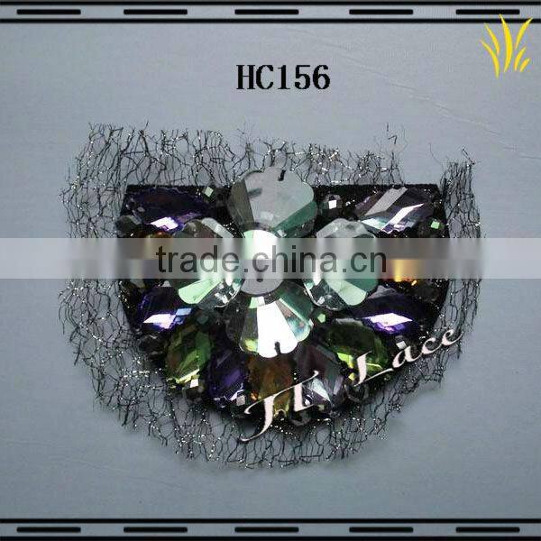 HC155 Handmade leaf shape epaulet collar
