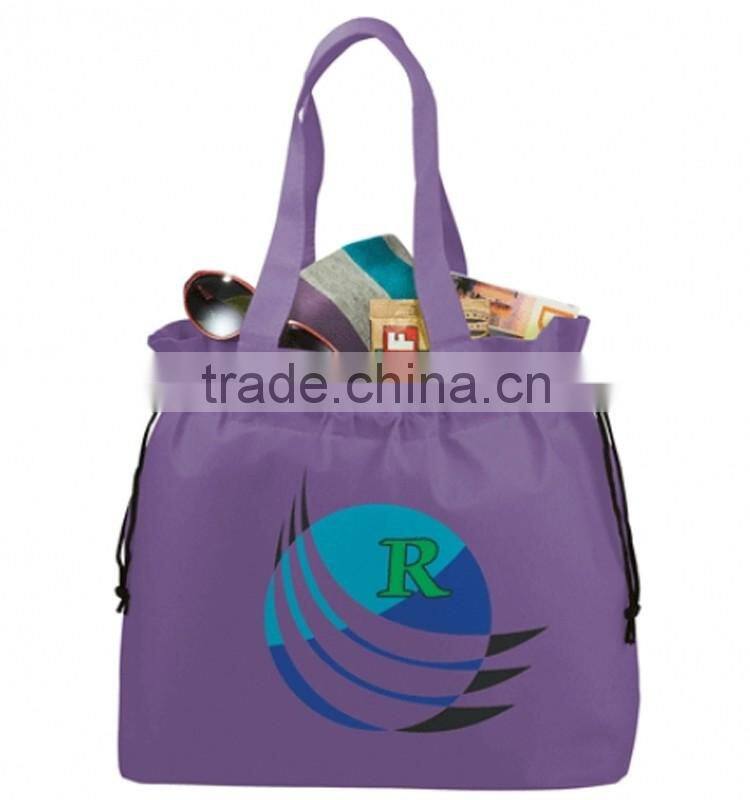 tote non woven drawstring bag