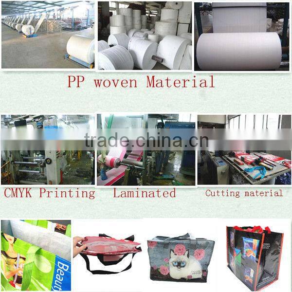 "penuins" Ping Gu lovery reusable pp woven shopping bags/For shopping