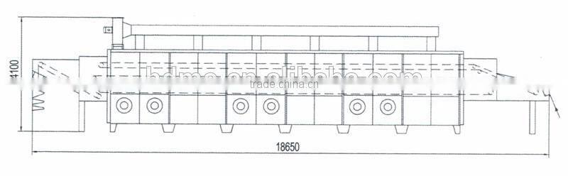 Three-layer Loose type Drying Machine