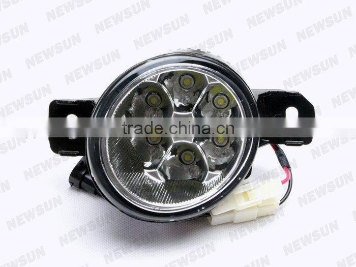 6pcs High leds*2 led car Auto light lamp led fog light for N issan For QASHQAI For NEW SYLPHY For NEW SUNNY led fog light