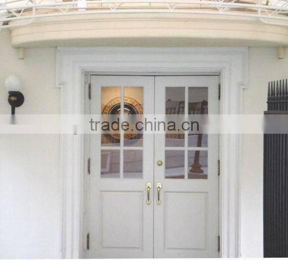 different design with groove white flat solid wood doors white lacquer door