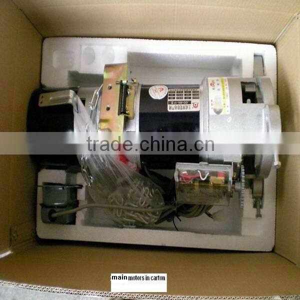 AC 300kgs lifting force Copper wire shutter door and luxurierous shutter door motor with an overheat prevention device