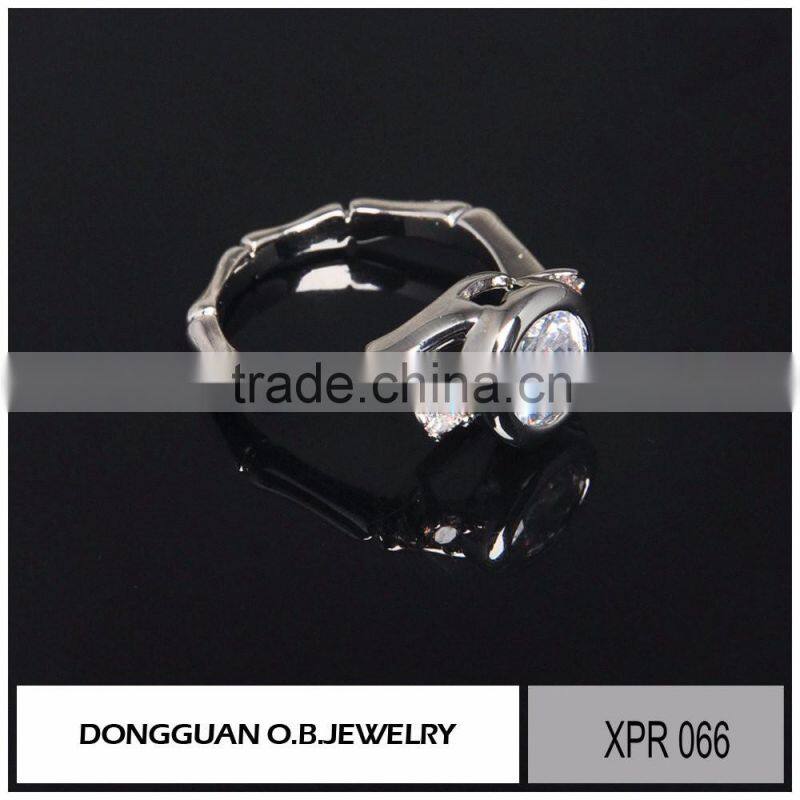 wholesale diamond ring pave setting jewelry ring s925 sterling silver rings