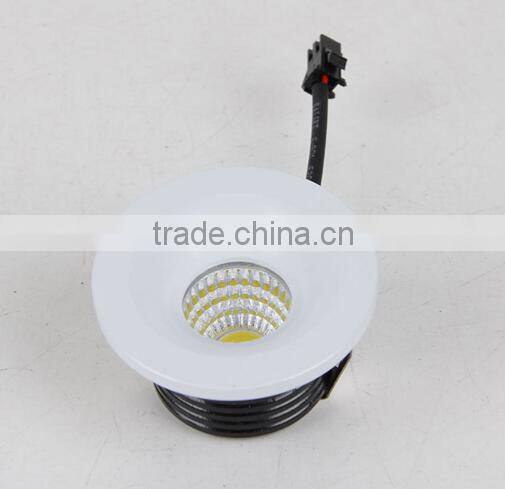 china supplier 3w mini 12v led recessed light