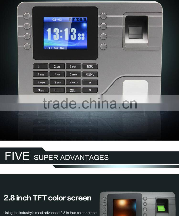 OC006 Cheap Biometric Fingerprint Time Attendance System