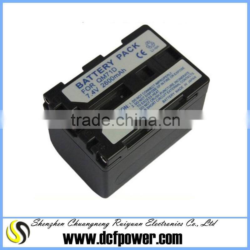 Camcorder Battery NP-QM71D NP QM71D For CCD-TRV Hi8 series