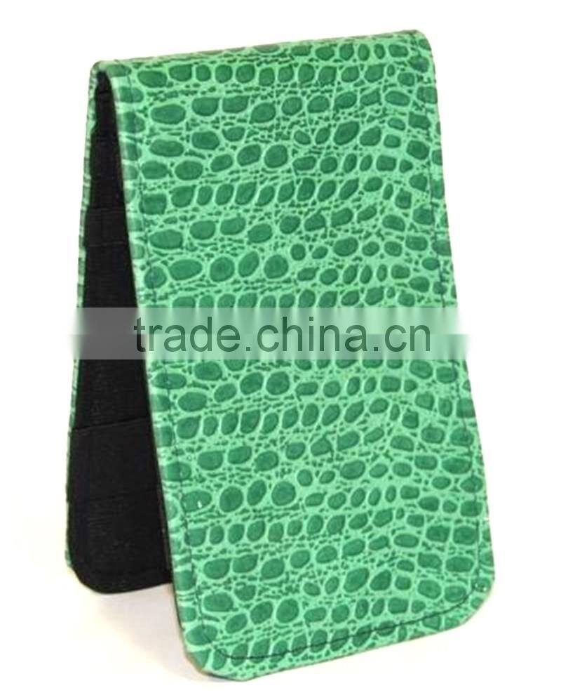 Hot Products Free Sample Crocodine leather Golf Score Card Holder