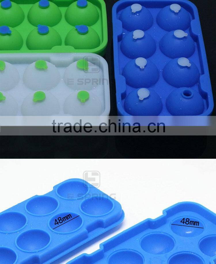 Perfect Ice Ball Maker Reusable BPA Free Silicone Ice Ball Tray With Lid