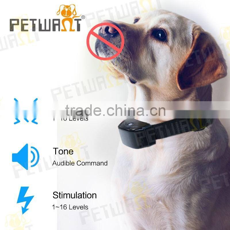 PTS-008 300m remote rechargeable no bark collar from china
