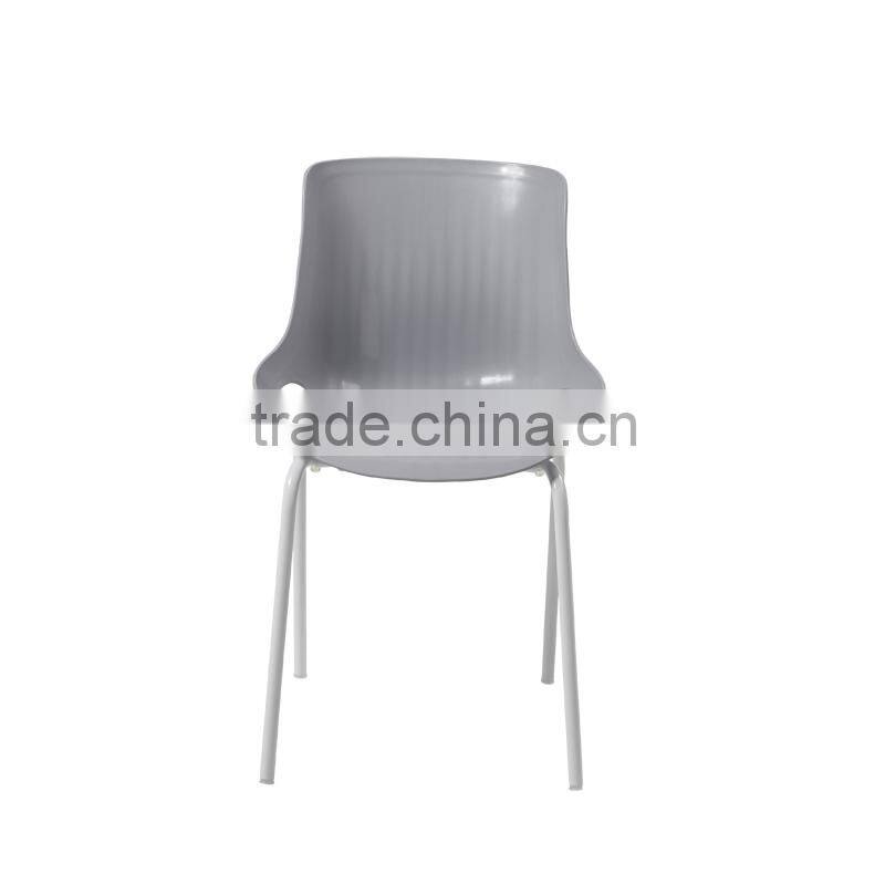 2014 hot sale white stackable plastic chair weight HC-N020