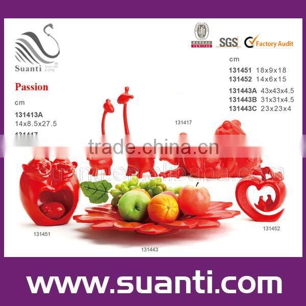 china dream red wedding gift /polyresin decorations