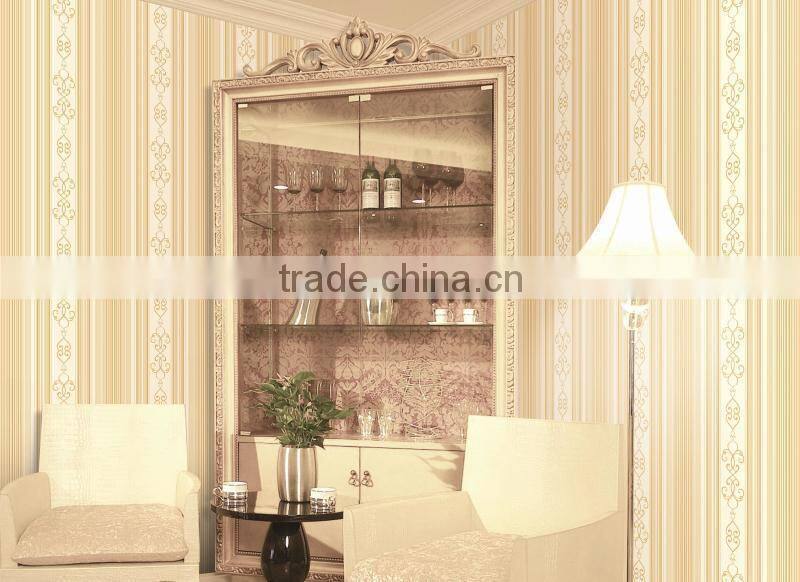 New Design classic wallpapers wide stripe wallpaper