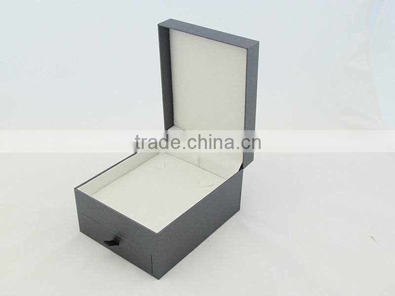Luxury storage box with drawer for jewelry packaging / custom jewelry box