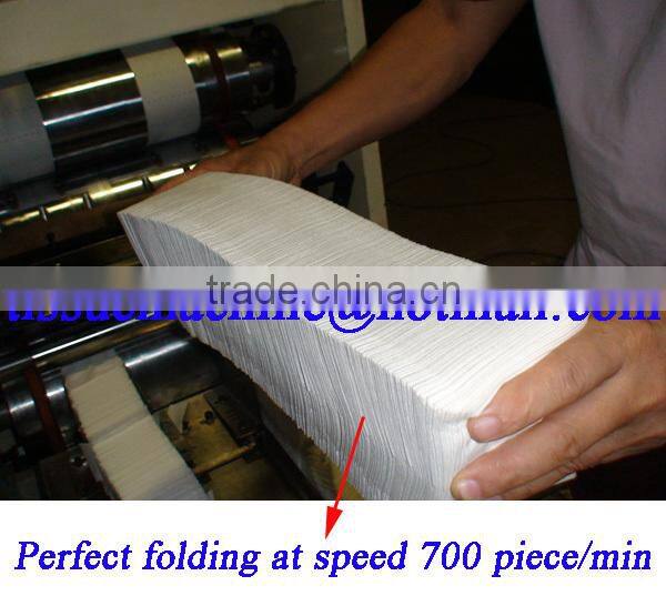 Printing Automatic High Speed Dispenser Napkin Machine