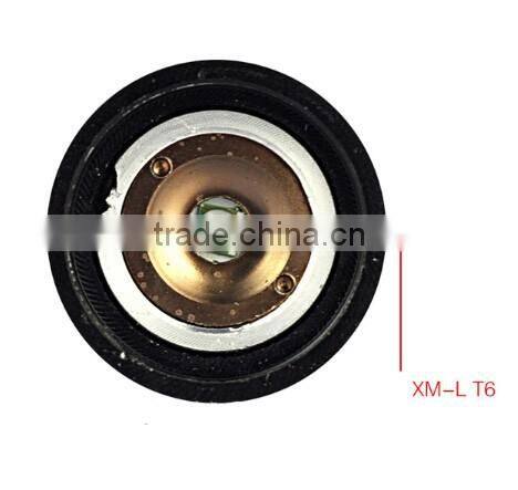 high lumen rechargeable usb flashlight zoom flashlight