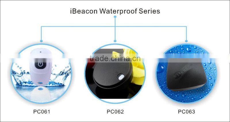 Long Standby Bluetooth Button Eddystone Beacon With 100-9000ms Broadcasting